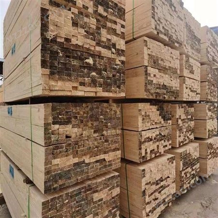 建筑模板木方 呈果建筑模板木方5×7铁杉木方供应