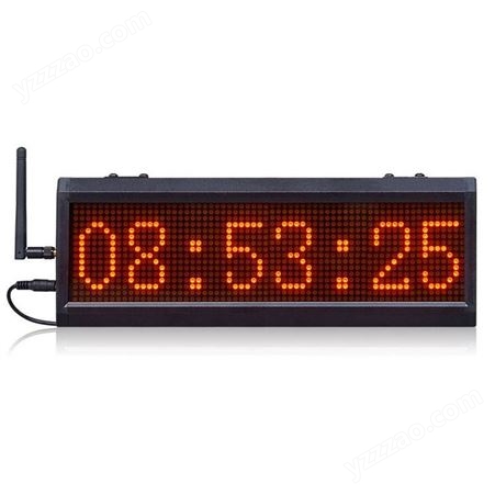凡木智能工业级校时电子时钟CDMA网络NLED点阵电子时钟显示屏校时服务器自动对时
