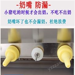 广东不锈钢喂奶机  双面智能14个奶头 报价图片 -香池养猪设备