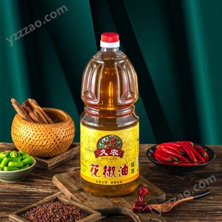 四川特产 汉源花椒油 久农 2.5L调味油 餐饮商用 红油麻油 厂家批发