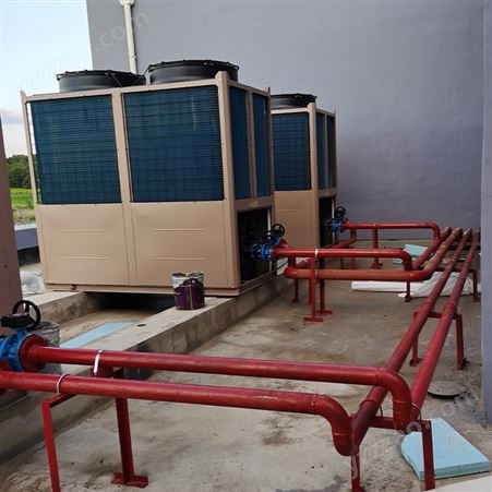 坤辉工业采暖节能高温热泵 温供暖机组空气能