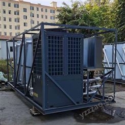 坤辉厂家生产空气能采暖机 大棚采暖 空气能热水工程