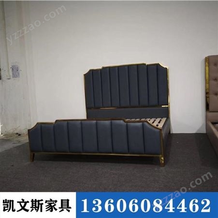 漳州轻奢欧式软床 厂家定制卧室家具认准凯文斯品牌