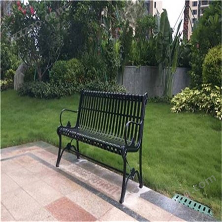 重庆公园椅户外长椅花园休闲铁艺小区椅子双人座椅庭院室外公园长凳子