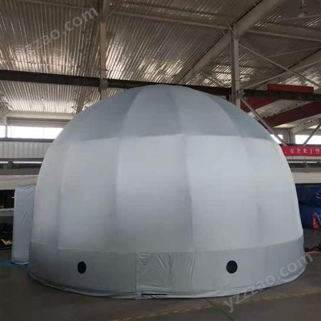 星空投影布帐篷 充气球幕电影院 充气投影天文星空帐篷 360度圆穹