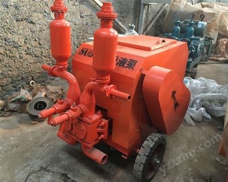 水泥砂浆输送泵 柱塞式SUB8.0砂浆输送泵液压活塞式双液砂浆输送泵