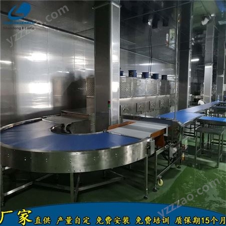 磊沐 LM-20KW-4X 黑龙江盒饭微波加热设备 学生热链盒饭快速复热设备隧道炉