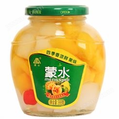 什锦罐头 椰果罐头 黄桃罐头 _蒙水水果罐头 质优价廉
