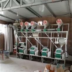 05全自动五组面粉机 中之原 面粉厂成套面粉加工设备 安装简单