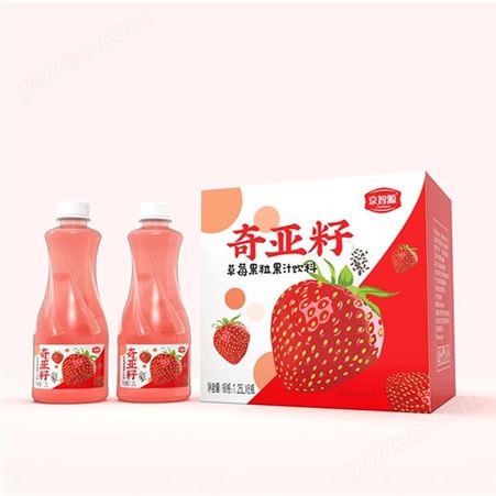 武清奇亚籽草莓口味饮料