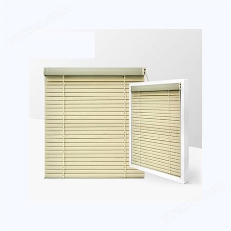 铝百叶MR-AL1窗帘 办公室厨房卫生间卧室家用遮光升降手拉免打孔
