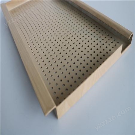 木纹冲孔铝单板 梅花冲孔铝板隔热吸音 润盈定制