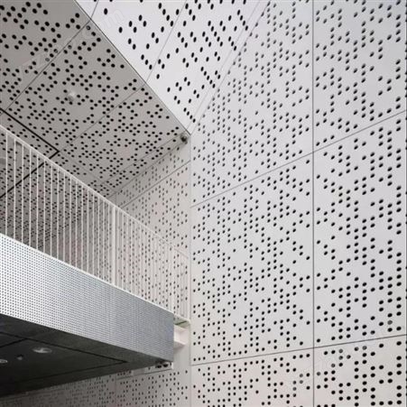 艺术冲孔铝单板 外墙喷涂装饰 幕墙铝板定制生产厂 润盈