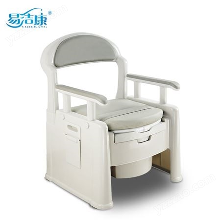 易尔供应可移动马桶 扶手型坐便器 老人孕妇便携家用尿桶