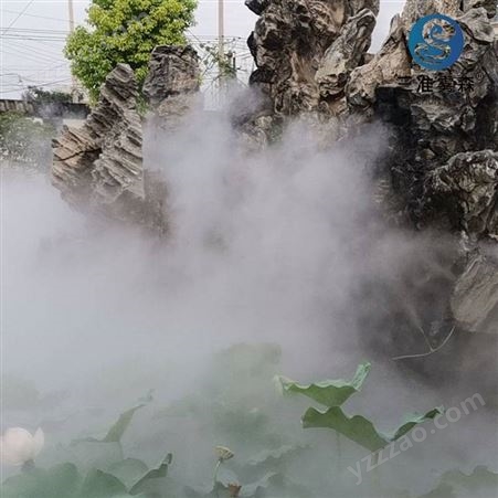 人造雾： 冷雾喷雾系统 园林景观造雾 高压喷雾 三准雾森