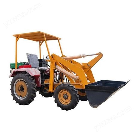 养殖场用电动小铲车 多功能电动四驱小铲车 堆土用料车