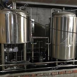 啤酒屋自酿原浆啤酒设备 啤酒设备机器500升啤酒发酵罐