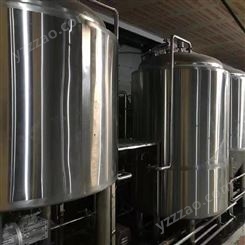 小型自酿啤酒厂设备 西安精酿酒厂设备 5000升不锈钢啤酒设备生产厂家