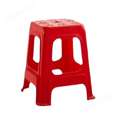 塑料凳子时尚椅子家用板凳成人加厚方凳现代简约高凳防滑熟胶凳子