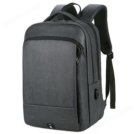 双肩包男士商务旅行大容量背包15.6寸电脑包商务休闲包