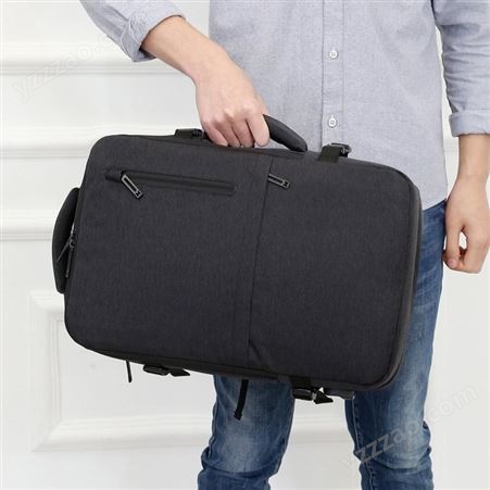 大容量男士双肩商务包15.6寸电脑包可扩容旅行包会议礼品