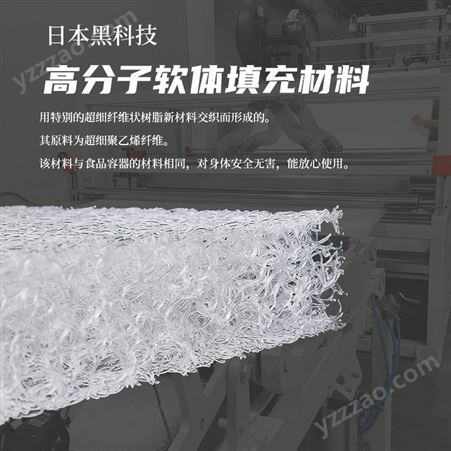 粉丝燕源头工厂4D空气纤维坐垫高分子POE材料榻榻米垫子厚度可定