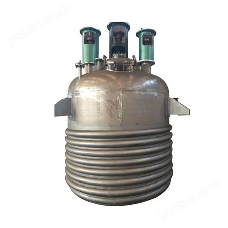 外盘管加热反应釜 电加热蒸汽反应罐 不锈钢材质 可定制
