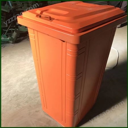 铁质环卫垃圾桶 240L 户外铁皮垃圾桶 240升挂车垃圾桶果皮箱
