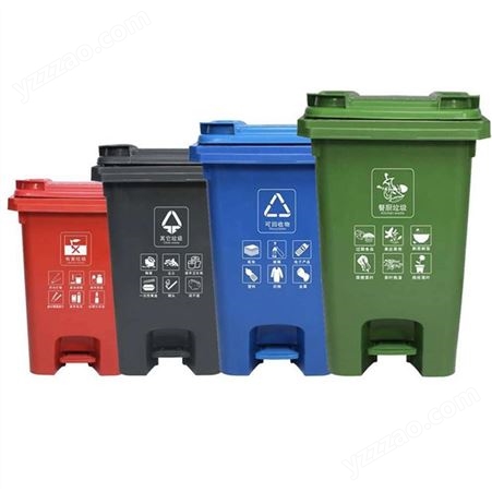 批发240升塑料垃圾桶 户外垃圾桶 塑料垃圾桶 